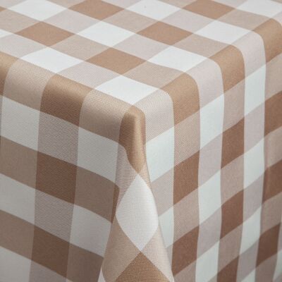 ERWIN M. Tovaglia Beige Quadri Rettangolare - Tovaglia ERWIN M. Tovaglia Beige Quadri Rettangolare - Tovaglia