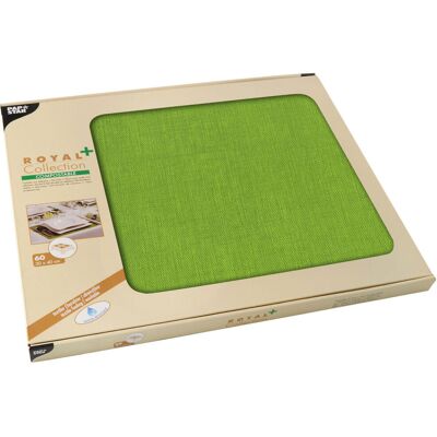 PAPSTAR Tovaglietta americana ROYAL Collection Plus, tessuto misto ; 30x40 cm (LxL); verde oliva; rettangolare; 360 pz. / Pacco PAPSTAR Tovaglietta americana ROYAL Collection Plus, tessuto misto ; 30x40 cm (LxL); verde oliva; rettangolare; 360 pz. / Pacco
