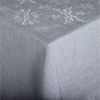 ERWIN M. Tovaglia Nova Star ; 80x80 cm (LxL); blu fumé/beige; quadrata ERWIN M. Tovaglia Nova Star ; 80x80 cm (LxL); blu fumé/beige; quadrata