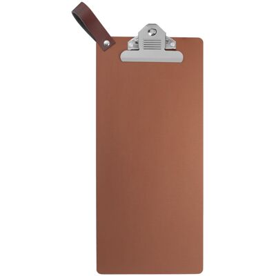 Vega Portamenù Colorado formato bar ; Misura formato bar, 14.5x32 cm (LxH); rame Vega Portamenù Colorado formato bar ; Misura formato bar, 14.5x32 cm (LxH); rame