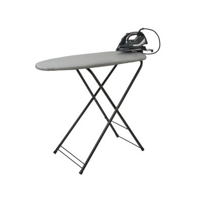 Corby Asse da stiro Berkshire con ferro a vapore Sherwood 2000W - connettore UE ; 34x89.5x75.5 cm (LxLxH); grigio Corby Asse da stiro Berkshire con ferro a vapore Sherwood 2000W - connettore UE ; 34x89.5x75.5 cm (LxLxH); grigio
