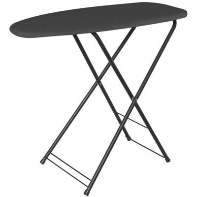 Corby Asse da stiro compatta Berkshire con copertura grigio chiaro ; 0.7x101x40 cm (LxLxH); grigio Corby Asse da stiro compatta Berkshire con copertura grigio chiaro ; 0.7x101x40 cm (LxLxH); grigio