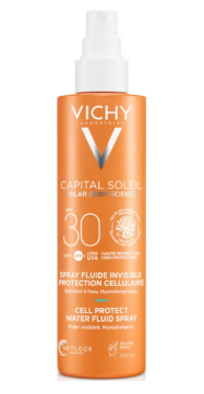 Vichy Capital Soleil Spray Solare Cell Protect Sfp 30 Protezione Alta 200 ml