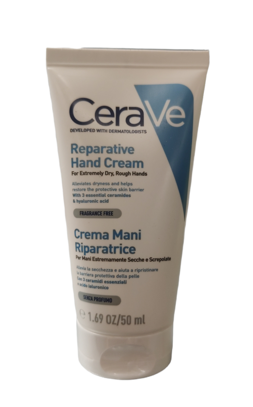 L'Oreal CeraVe Crema Mani Riparatrice 50 ml - Per mani estremamente secche e screpolate