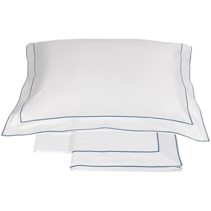 Fazzini ISOLA Completo lenzuola - Taglia: 2 piazze,Colore: ISOLA - BIANCO + BLU Fazzini ISOLA Completo lenzuola - Taglia: 2 piazze,Colore: ISOLA - BIANCO + BLU
