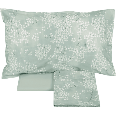 Fazzini - KIMONO - Gray Green - 2-Pezze - Completo lenzuola Fazzini - KIMONO - Gray Green - 2-Pezze - Completo lenzuola