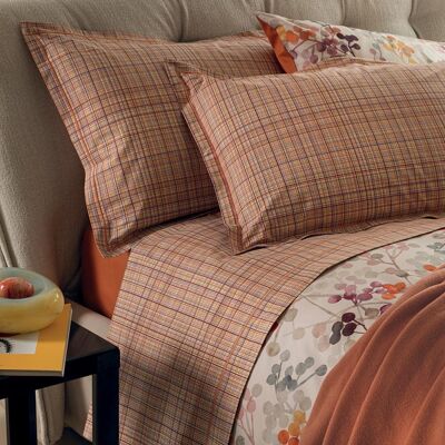 Fazzini CRISS CROSS Completo lenzuola - Taglia: 1 piazza,Colore: CRISS CROSS - ZUCCA Fazzini CRISS CROSS Completo lenzuola - Taglia: 1 piazza,Colore: CRISS CROSS - ZUCCA