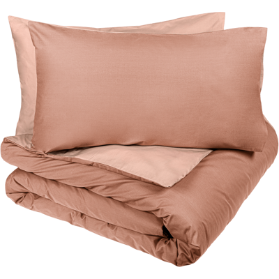 Fazzini DIALOGO Parure copripiumino - Taglia: 2 piazze,Colore: DIALOGO - DUSTY PINK + SANDALO Fazzini DIALOGO Parure copripiumino - Taglia: 2 piazze,Colore: DIALOGO - DUSTY PINK + SANDALO