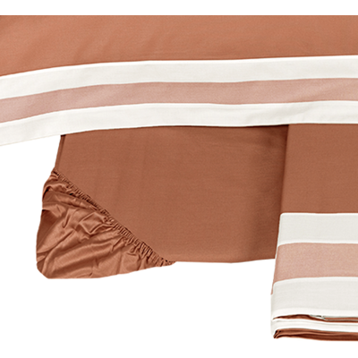 Fazzini SENTIERI Completo lenzuola - Taglia: 2 piazze,Colore: SENTIERI - SANDALO/DUSTY PINK Fazzini SENTIERI Completo lenzuola - Taglia: 2 piazze,Colore: SENTIERI - SANDALO/DUSTY PINK