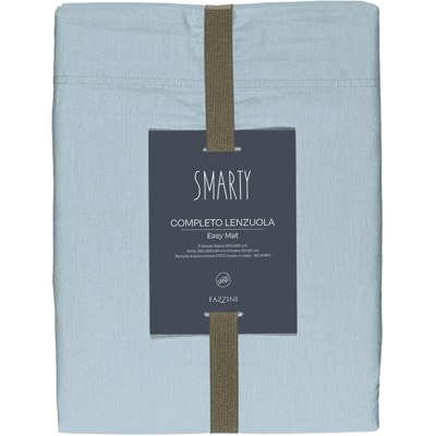 Fazzini EASY MAT Completo letto - Taglia: 1 piazza,Colore: EASY MAT - AZZURRO Fazzini EASY MAT Completo letto - Taglia: 1 piazza,Colore: EASY MAT - AZZURRO