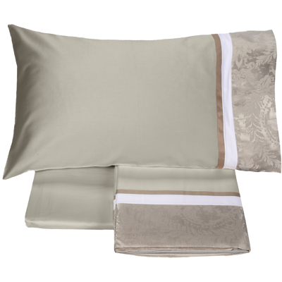Fazzini - Cordusio - Grigio - 2 piazze - Completo lenzuola Fazzini - Cordusio - Grigio - 2 piazze - Completo lenzuola