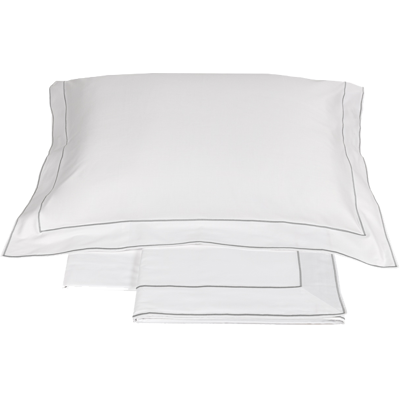 Fazzini ISOLA Completo lenzuola - Taglia: 2 piazze,Colore: ISOLA - BIANCO + GRIGIO Fazzini ISOLA Completo lenzuola - Taglia: 2 piazze,Colore: ISOLA - BIANCO + GRIGIO