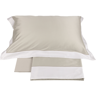 Fazzini QUADRILATERO Completo lenzuola - Taglia: 2 piazze,Colore: QUADRILATERO - GRIGIO/BIANCO SETA Fazzini QUADRILATERO Completo lenzuola - Taglia: 2 piazze,Colore: QUADRILATERO - GRIGIO/BIANCO SETA