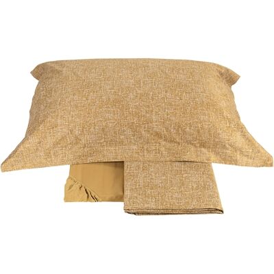Fazzini BACO Completo lenzuola - Taglia: 2 piazze,Colore: BACO - SENAPE Fazzini BACO Completo lenzuola - Taglia: 2 piazze,Colore: BACO - SENAPE