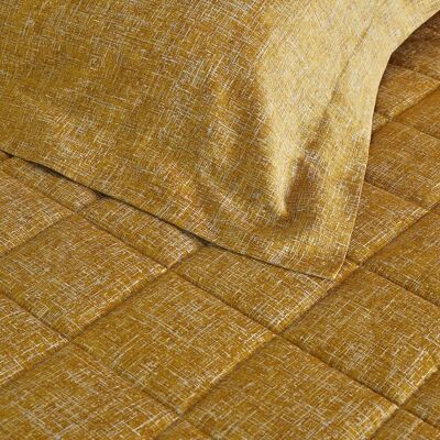 Fazzini Baco Senape Coppia di federe - Biancheria letto Fazzini Baco Senape Coppia di federe - Biancheria letto