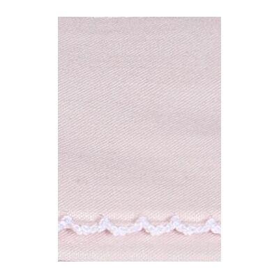 Fazzini CROCHET Completo lenzuola culla - Colore: CROCHET - ROSA/BIANCO Fazzini CROCHET Completo lenzuola culla - Colore: CROCHET - ROSA/BIANCO