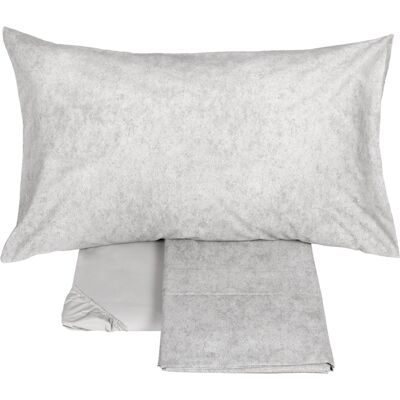 Fazzini GALUCHAT Completo lenzuolo copriletto - Taglia: 2 piazze,Colore: GALUCHAT - GRIGIO Fazzini GALUCHAT Completo lenzuolo copriletto - Taglia: 2 piazze,Colore: GALUCHAT - GRIGIO