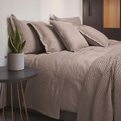 Fazzini - SOFFIO - NATURALE BROWN - 52x82 - Set di federe Fazzini - SOFFIO - NATURALE BROWN - 52x82 - Set di federe