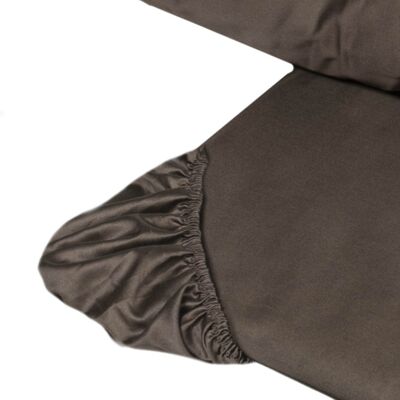 Fazzini HELLEN Completo lenzuola - Taglia: 2 piazze,Colore: HELLEN - CIOCCOLATO/BIANCO SETA Fazzini HELLEN Completo lenzuola - Taglia: 2 piazze,Colore: HELLEN - CIOCCOLATO/BIANCO SETA