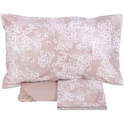 Fazzini - KIMONO - Rosa - 2P - Completo lenzuolo copriletto Fazzini - KIMONO - Rosa - 2P - Completo lenzuolo copriletto