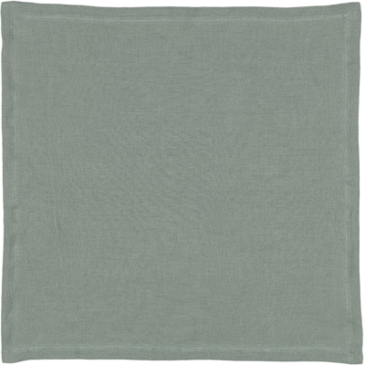 Fazzini BRERA Set 4 Tovaglioli da tavola - Colore: BRERA - VERDE EUCALIPTO Fazzini BRERA Set 4 Tovaglioli da tavola - Colore: BRERA - VERDE EUCALIPTO