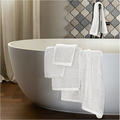 Fazzini - SQUARE - Bianco - 40x60 60x110 - Asciugamani Fazzini - SQUARE - Bianco - 40x60 60x110 - Asciugamani