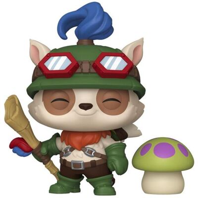 FUNKO League Of Legends Pop!&buddy Games Vinile Figura Teemo W/shroom 9 Cm FUNKO League Of Legends Pop!&buddy Games Vinile Figura Teemo W/shroom 9 Cm