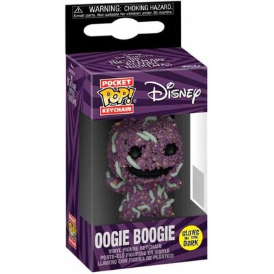FUNKO Pocket Pop Portachiavi Disney Nightmare Before Natale Oogie Boogie FUNKO Pocket Pop Portachiavi Disney Nightmare Before Natale Oogie Boogie
