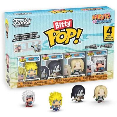 FUNKO Naruto Shippuden Bitty Pop! Vinile Figura 4-Pack Team 2 2,5 Cm FUNKO Naruto Shippuden Bitty Pop! Vinile Figura 4-Pack Team 2 2,5 Cm