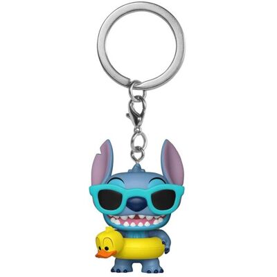 FUNKO Lilo&stitch Pop! Vinile Portachiavis 4 Cm Tuber Stitch FUNKO Lilo&stitch Pop! Vinile Portachiavis 4 Cm Tuber Stitch