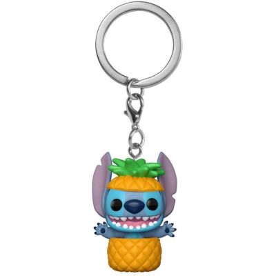 FUNKO Lilo&stitch Pop! Vinile Portachiavis 4 Cm Stitch In Pineapple FUNKO Lilo&stitch Pop! Vinile Portachiavis 4 Cm Stitch In Pineapple