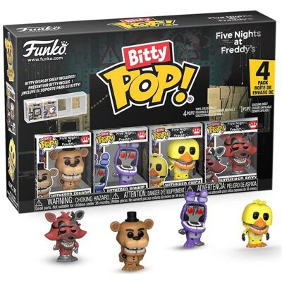 FUNKO Five Nights At Freddy'S Bitty Pop! Vinile Figura 4-Pack Series 6 2,5 Cm FUNKO Five Nights At Freddy'S Bitty Pop! Vinile Figura 4-Pack Series 6 2,5 Cm