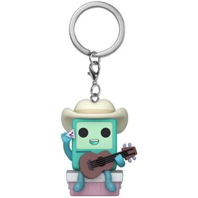 FUNKO Adventure Time Pocket Pop! Vinile Portachiavis 4 Cm Cowboy Bmo Con Guitar FUNKO Adventure Time Pocket Pop! Vinile Portachiavis 4 Cm Cowboy Bmo Con Guitar