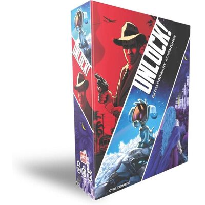 Space Cowboys Unlock! Straordinarie Avventure Gioco Da Tavolo (Ita) - Asmodee Space Cowboys Unlock! Straordinarie Avventure Gioco Da Tavolo (Ita) - Asmodee