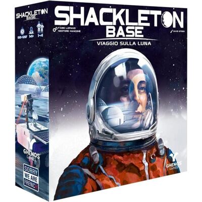 DAVINCI EDITRICE S.R.L. Shackleton Base: Viaggio Sulla Luna - Gioco Da Tavolo Di Strategia (Ita) - Dv Giochi DAVINCI EDITRICE S.R.L. Shackleton Base: Viaggio Sulla Luna - Gioco Da Tavolo Di Strategia (Ita) - Dv Giochi