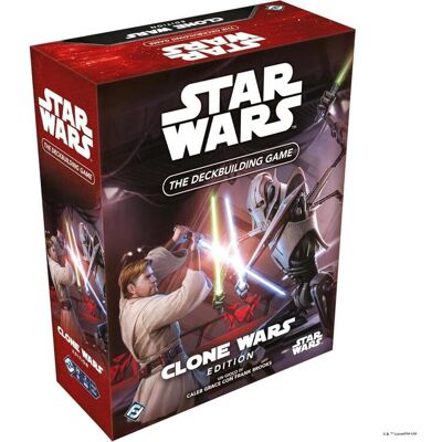 Fantasy Flight Games Star Wars: The Deckbuilding Game - Clone Wars Gioco Da Tavolo (Ita) - Asmodee Fantasy Flight Games Star Wars: The Deckbuilding Game - Clone Wars Gioco Da Tavolo (Ita) - Asmodee
