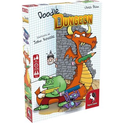 Pegasus Spiele Doodle Dungeon - Gioco Da Tavolo 10+ (Ita) - Pegasus Spiele Doodle Dungeon - Gioco Da Tavolo 10+ (Ita) -