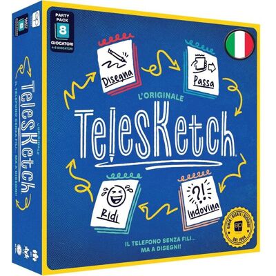 USAOPOLY Telesketch Rebrand Gioco Da Tavolo 10+ (Ita) - Asmodee USAOPOLY Telesketch Rebrand Gioco Da Tavolo 10+ (Ita) - Asmodee