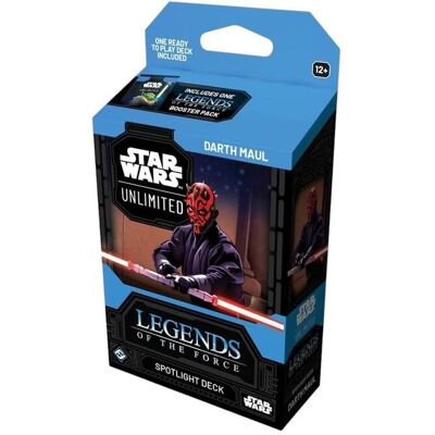 Fantasy Flight Games Star Wars: Unlimited Legends Of The Force Darth Maul Starter Deck (Eng) - Asmodee Fantasy Flight Games Star Wars: Unlimited Legends Of The Force Darth Maul Starter Deck (Eng) - Asmodee
