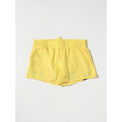 Dsquared2 Costume da bagno boxer con logo Giallo Taglia 10 Dsquared2 Costume da bagno boxer con logo Giallo Taglia 10