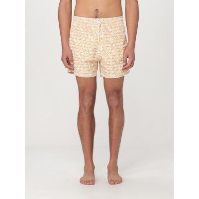 Emporio Armani Costume da bagno con logo all-over Giallo Taglia M Emporio Armani Costume da bagno con logo all-over Giallo Taglia M