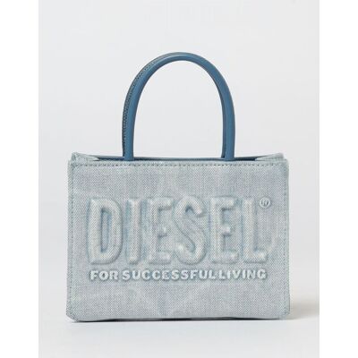 Diesel Borsa tote in denim Dsl3d mini Azzurro Taglia OS Diesel Borsa tote in denim Dsl3d mini Azzurro Taglia OS