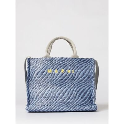 Marni Borsa tote Basket small Blue Taglia OS Marni Borsa tote Basket small Blue Taglia OS