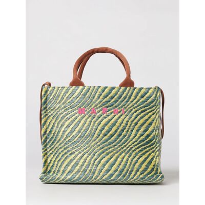 Marni Borsa tote Basket small Verde Taglia OS Marni Borsa tote Basket small Verde Taglia OS