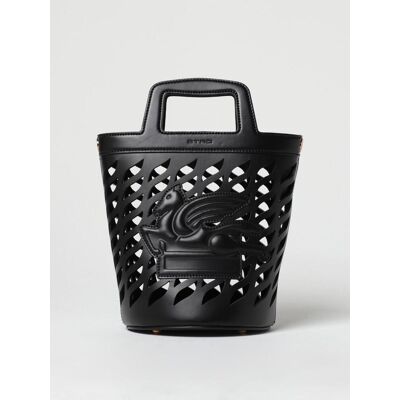 Etro Borsa in pelle traforata Nero Taglia OS Etro Borsa in pelle traforata Nero Taglia OS