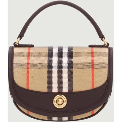 Burberry Borsa Highlands mini Terra Taglia OS Burberry Borsa Highlands mini Terra Taglia OS