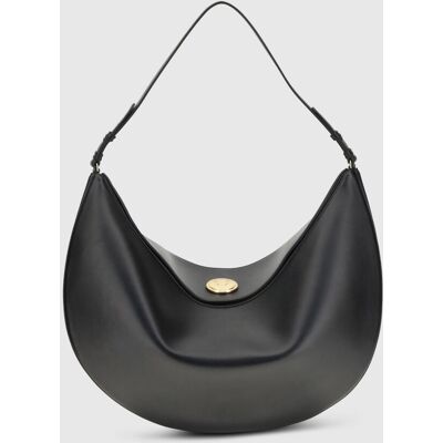 Jacquemus Borsa Le Calipso Rond in pelle Nero Taglia OS Jacquemus Borsa Le Calipso Rond in pelle Nero Taglia OS