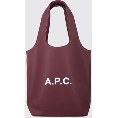 A.p.c. A. P.C. Borsa Ninon Small Tote Bag in pelle sintetica Bordeaux Taglia OS A.p.c. A. P.C. Borsa Ninon Small Tote Bag in pelle sintetica Bordeaux Taglia OS