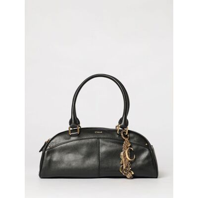 Chloé Borsa Bowling in pelle Nero Taglia OS Chloé Borsa Bowling in pelle Nero Taglia OS