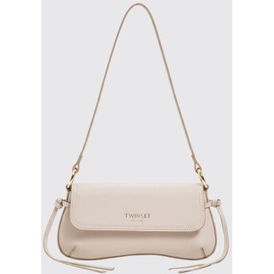 Twinset Borsa in pelle Sabbia Taglia OS Twinset Borsa in pelle Sabbia Taglia OS